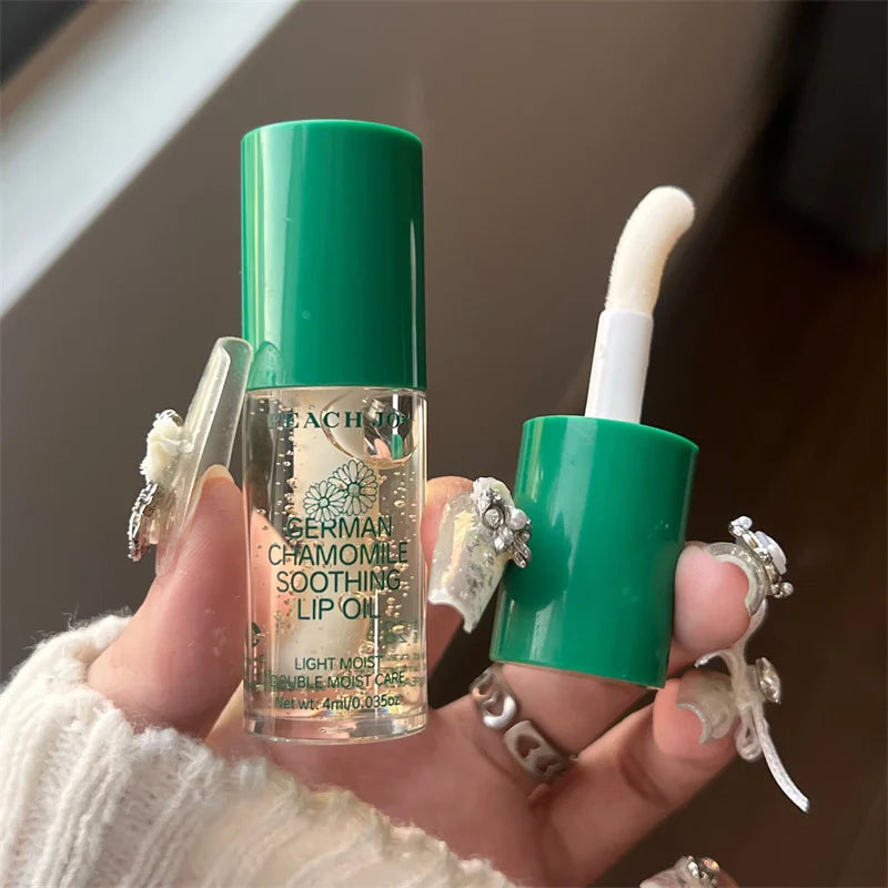 German Chamomile Lip Oil – Lightweight Moisturizing Lip Care Lip Oil Balm Oasis Select