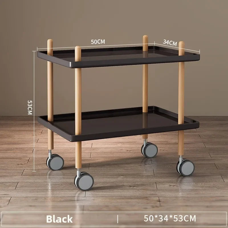 Multi-functional Nordic small round table coffee table sofa side balcony bedroom simple round small coffee table Durable Oasis Select