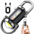 Mini LED Magnetic Flashlight 2000LM 8 Modes USB Rechargeable