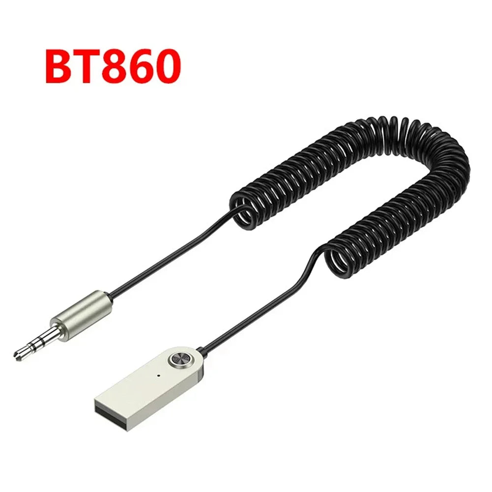 2-in-1 Bluetooth 5.0 AUX Adapter – Transmitter & Receiver