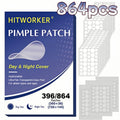 864/396pcs transparent acne patches are gentle and non irritating, covering acne and a must-have for closing the mouth Oasis Select 864pcs