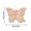 Hand Towels Butterfly Shape Absorbent Kitchen Towel Soft Towel Hanging Towels Handkerchief Towels Home Wash Hand Towels Oasis Select Pinks