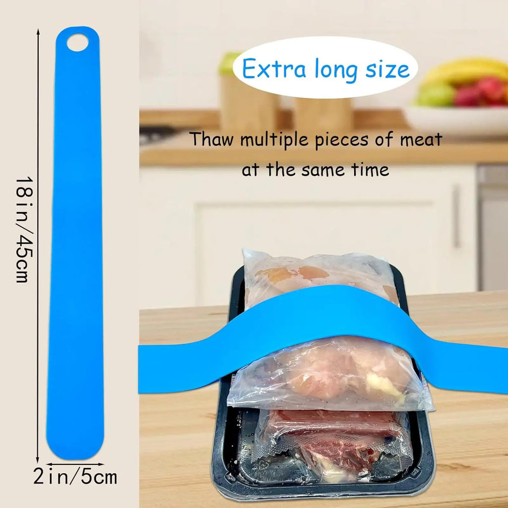 Silicone Sink Thawing Belt with Suction Cups 1PC Defrosting Stripes Rapid Thaw Defrosting Belt Multifunctional Quick Thaw Belt Oasis Select