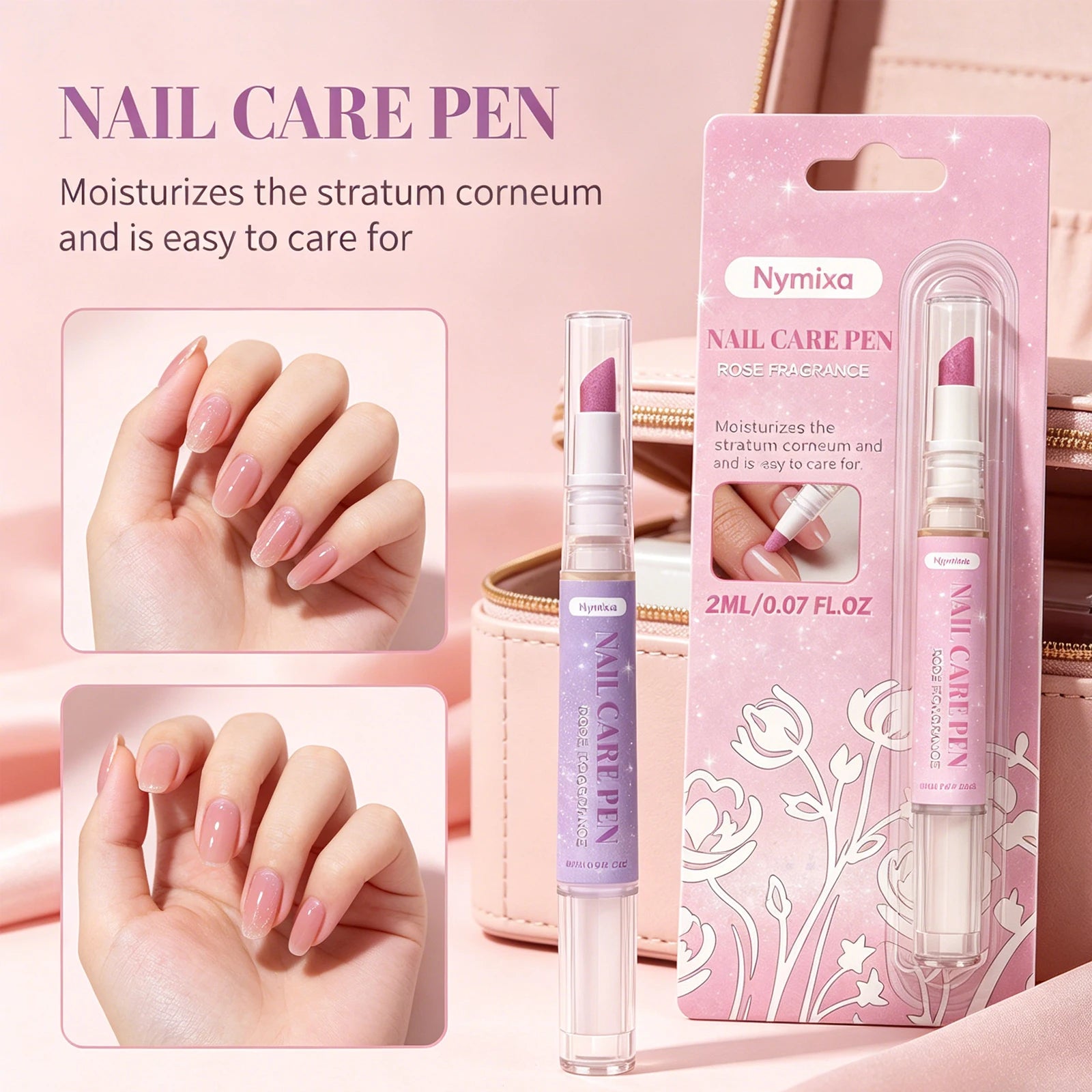 2-in-1 Nail Care & Cuticle Nourishing Pen – Hand & Foot Cuticle Care Pen Oasis Select
