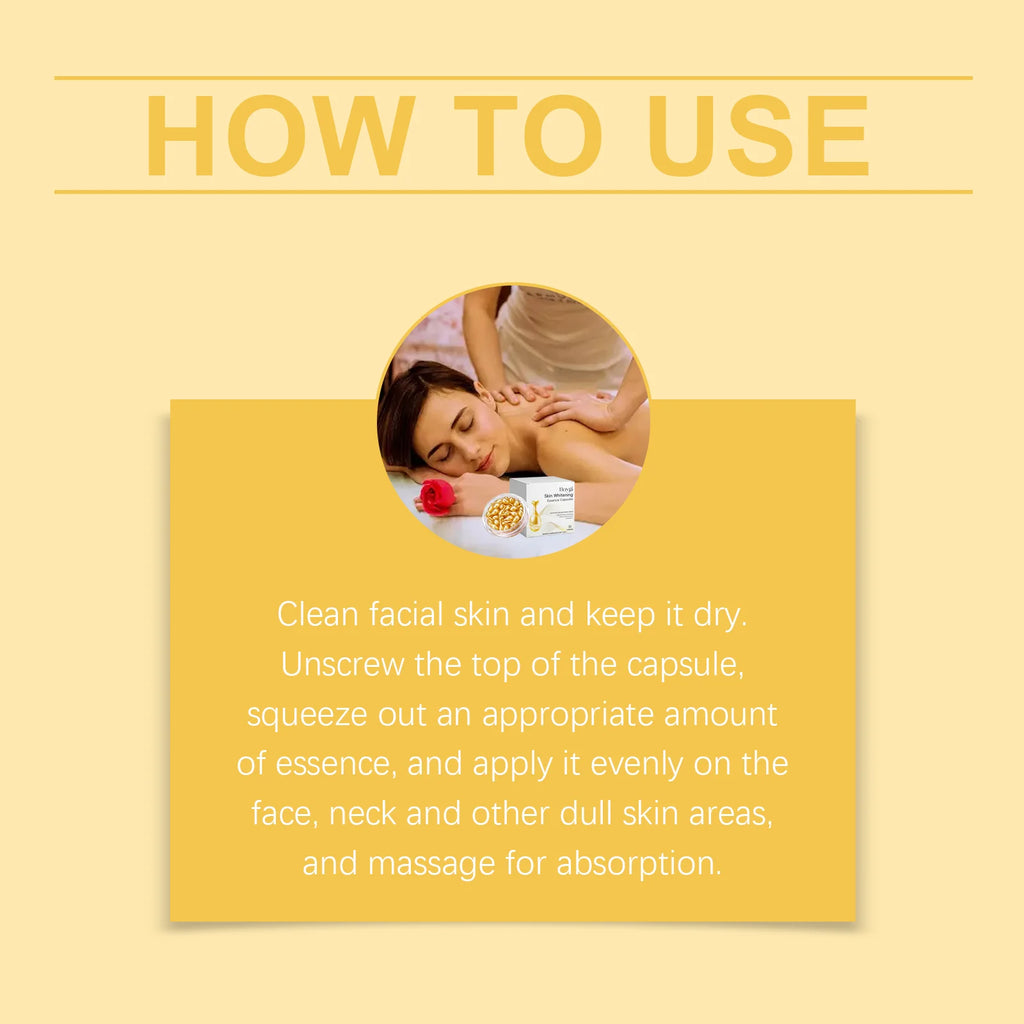 Vitamin E Brightening Serum Capsules – Dark Spot Corrector
