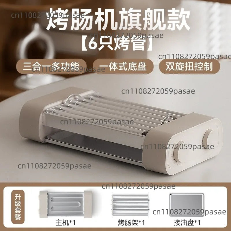 3-in-1 Mini Sausage Cooker – Automatic Hot Dog Machine