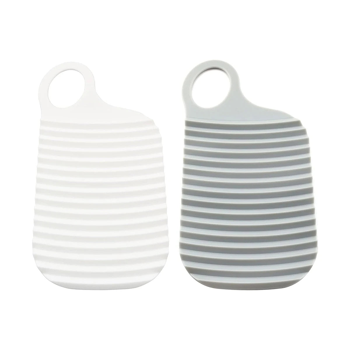 2/4 PCS Mini Washboard Portable Laundry Scrubber Plastic Travel Camping Home Clothes Washing Tool Durable Clean Creative Gift Oasis Select Combo-2pcs