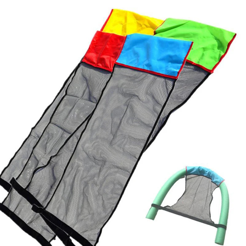 Pool Float Hammock Net Cover | Nylon Mesh Swimming Lounger