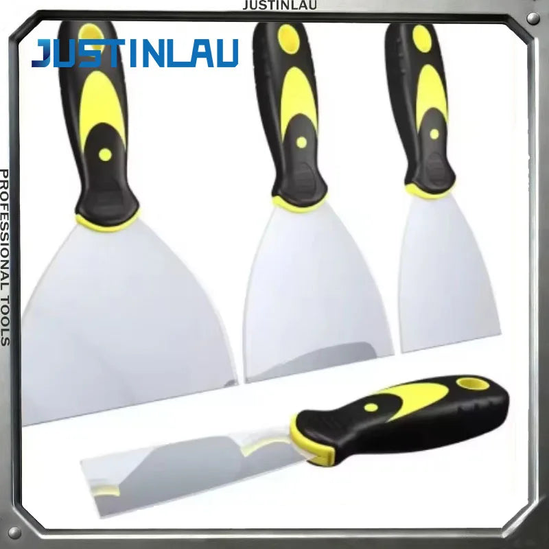 1Pcs 2/3/4/5 Inch Stainless Steel Putty Knife Scraper Shovel Paint Tools Construction Tools Household Industrial Cleaning Oasis Select 75MM