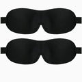 3D Adjustable Sleep Mask with Breathable Design, Blocks Light While Allowing Air Circulation for Eyes, Unisex Comfort Fit Oasis Select 2pcs