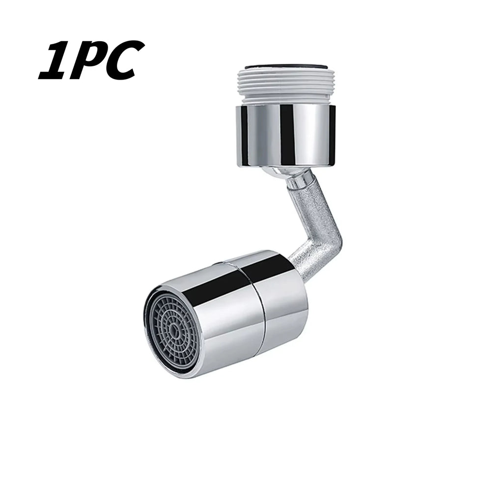 720 Degree Universal Faucet Washbasin Faucet Extension Adapter Aerator Splash Proof Rotating Water Saving ABS Plastic Faucet Oasis Select 720 Degree Tap 1PC