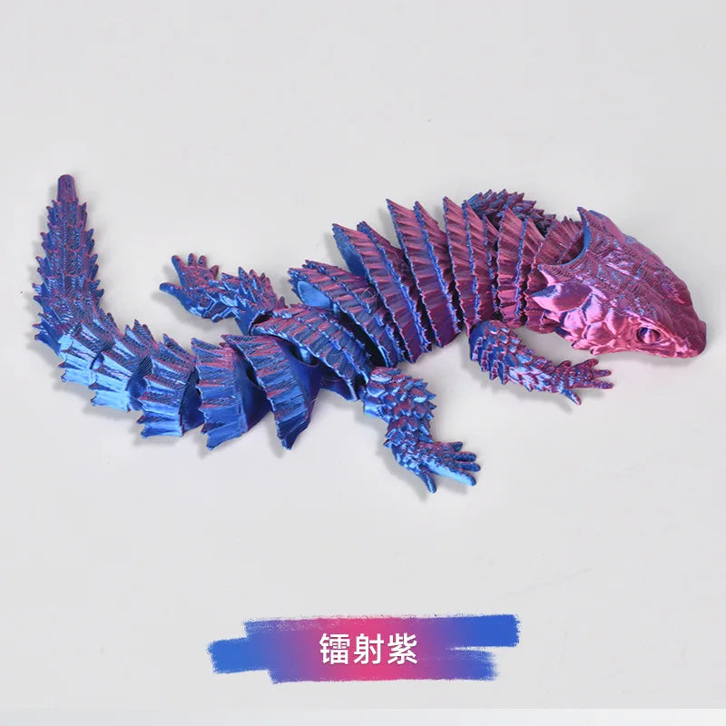 3D Printed Lizards, Home Office and Vehicle Decorations, Landscaping Figurines, Gifts Home Decorative Children's Gift Oasis Select Laser purple