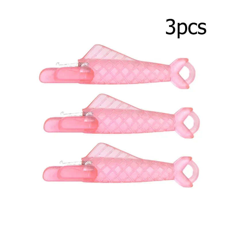 Automatic Needle Threader DIY Tool Home Hand Sewing Machine Device Thread Auto Needle Cross Stitch Sewing Accessories Oasis Select 3pcs pink