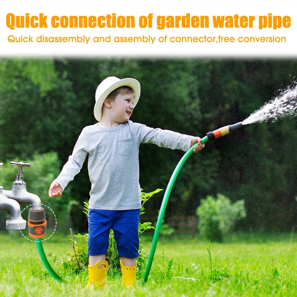 10/1PCS Garden Hose Quick Connector Faucet Extender Hose Connection Joint Garden Water Pipe Connectors Watering Pipe Fittings Oasis Select