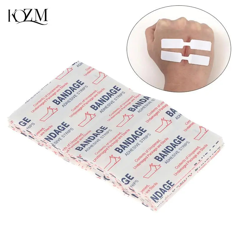 10-Pack Waterproof Butterfly Wound Closure Bandages | First Aid