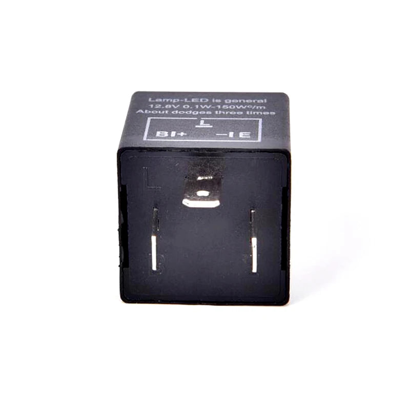 1pc 12V 3-Pin LED Adjustable Car Flasher Flash Relay For Turn Signal Light CF13 Oasis Select