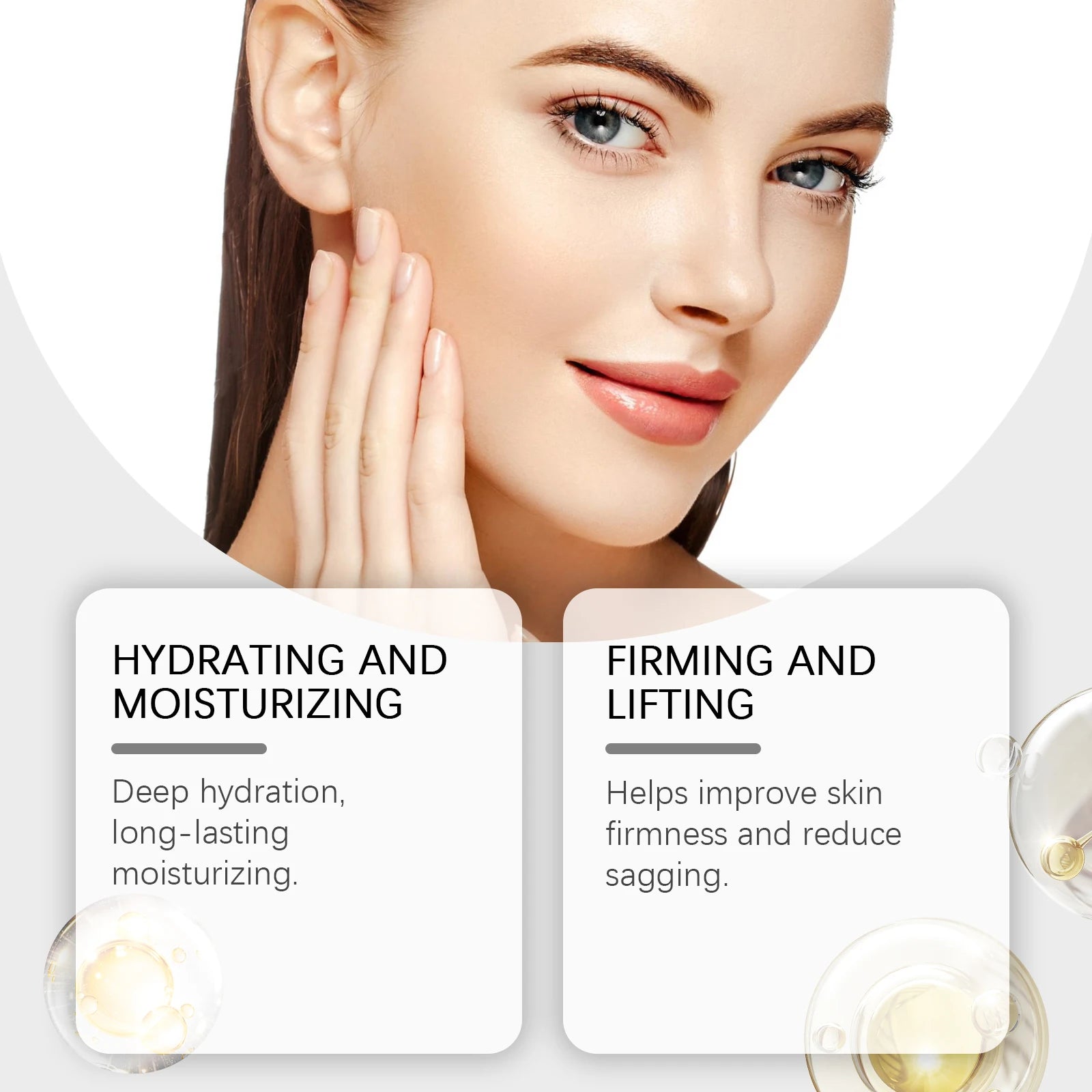 Facial Roller Kit with Hydrating Serum Set for Radiant Skin