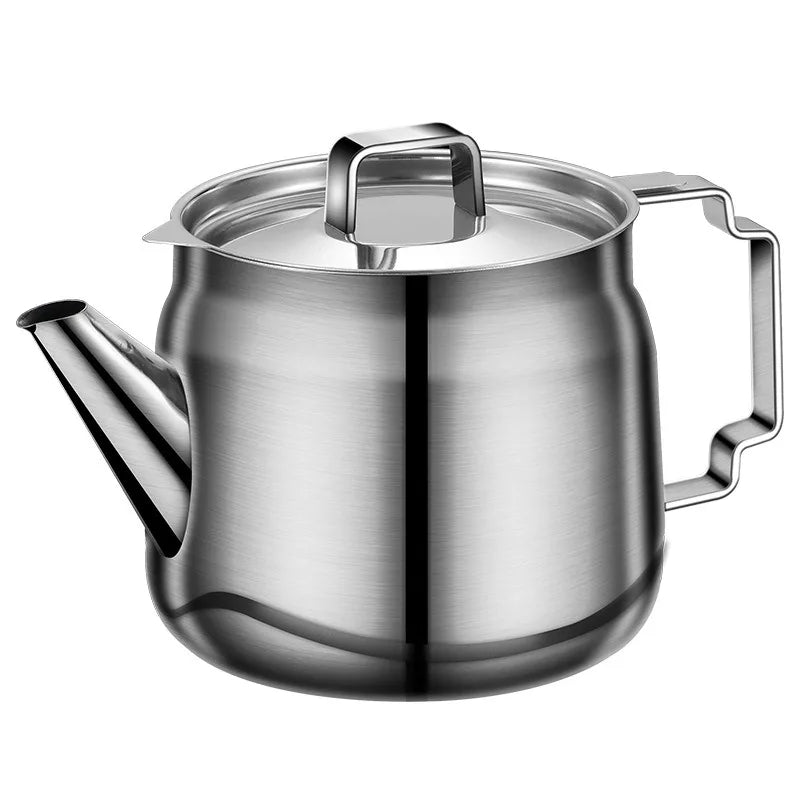 1/1.5/2L 304 Stainless Steel Oil Strainer Pot Cooking Oil Can with Fine Mesh Strainer Kitchen Fat Storage Kitchen Accessories Oasis Select