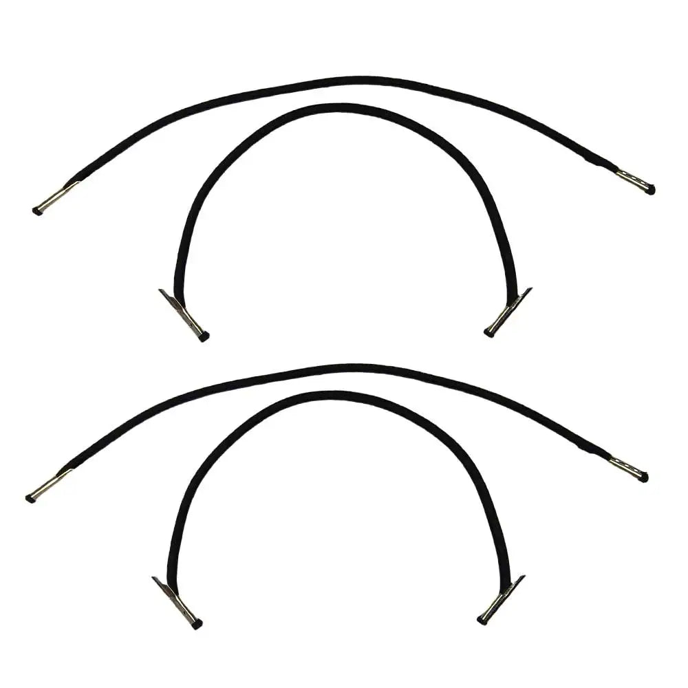 4PCS Kayak Deck Rigging Bungee Elastic Shock Cord With Stainless Steel Head End Kaying Paddle Geer Keeper Elastic Accessories Oasis Select