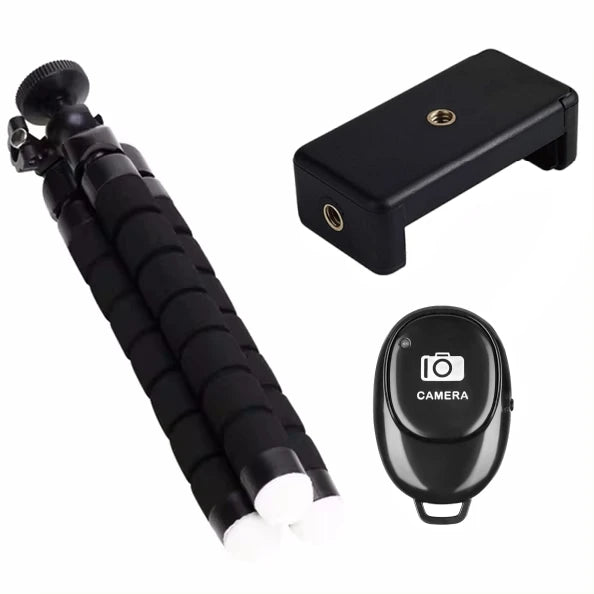 VeFly Mini Flexible Tripod – 360° Swivel Phone & Camera Mount