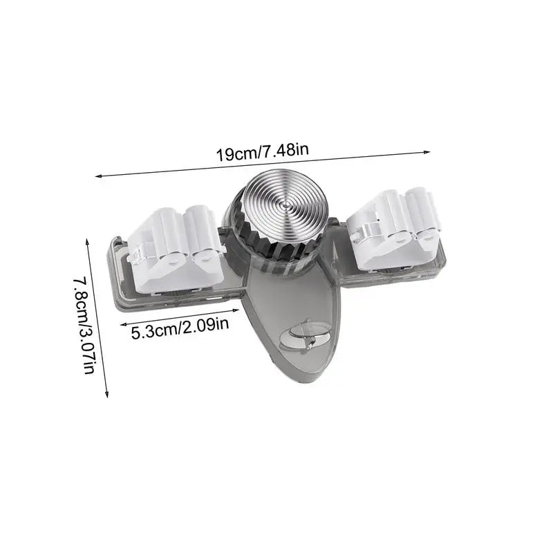 Suction Cup Broom Holder Broom Mop Hanger Mop Gripper Storage Tool Rack for Easy Storage and Organization Broom and Mop Storage Oasis Select