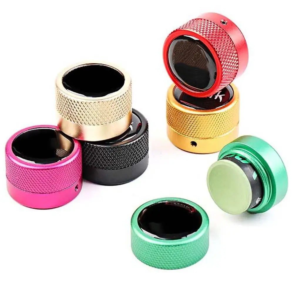Silent Magnetic Billiard Chalk Holder Aluminum Alloy Portable Pool Billiards Powder Holder Bag Billiard Snooker Accessories Oasis Select