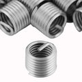 50pcs Stainless Steel Coiled Wire Helical Screw Thread Inserts M8 x 1.25 x 1.5D Length Oasis Select 50pcs