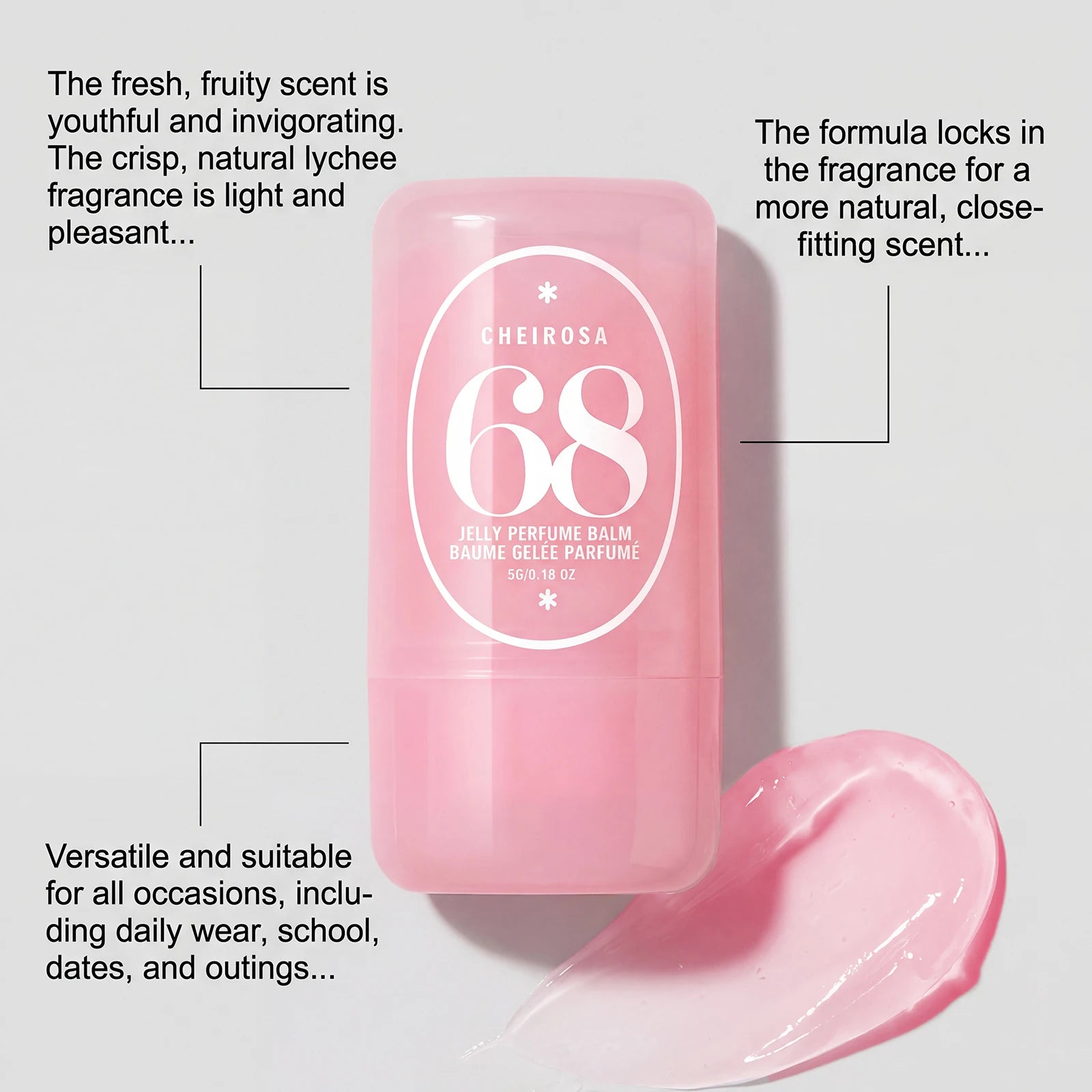 Solid Perfume Balm | Lychee, Almond Caramel & Amber Vanilla Solid Perfume Balm Oasis Select