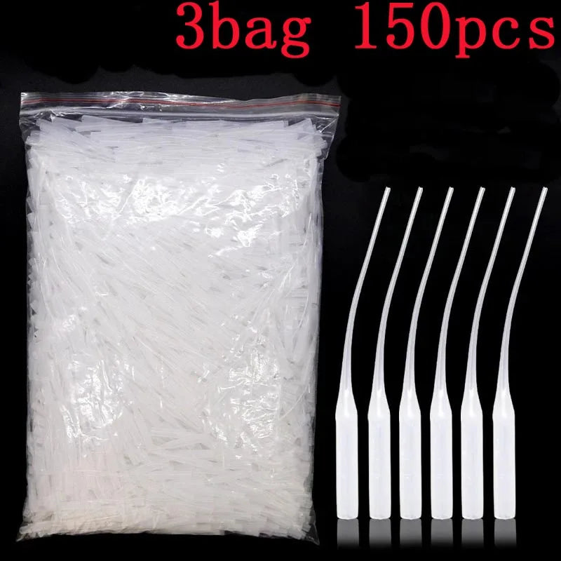 100pcs CA Glue Micro-Tips | Precision Applicator for Crafts Glue Applicator Tips Oasis Select 3bag 150pcs