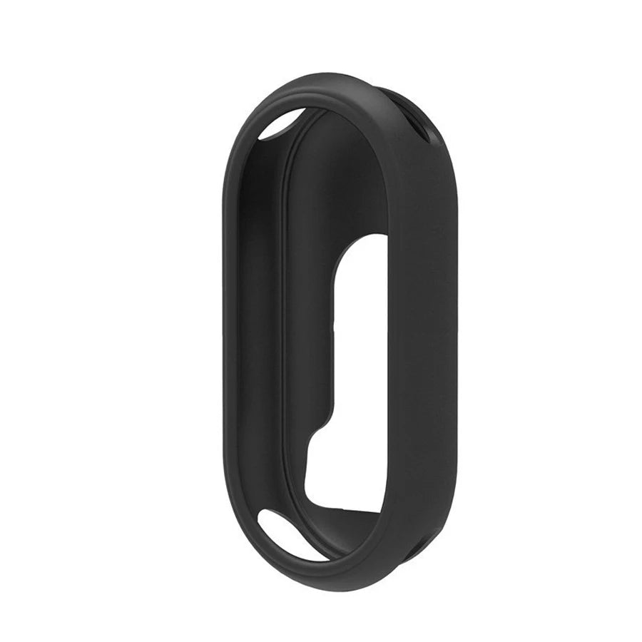 Silicone Case for Xiaomi Mi Band 10/9/8 – Shockproof Cover Smartwatch Case Oasis Select black For Mi Band 8 9 10