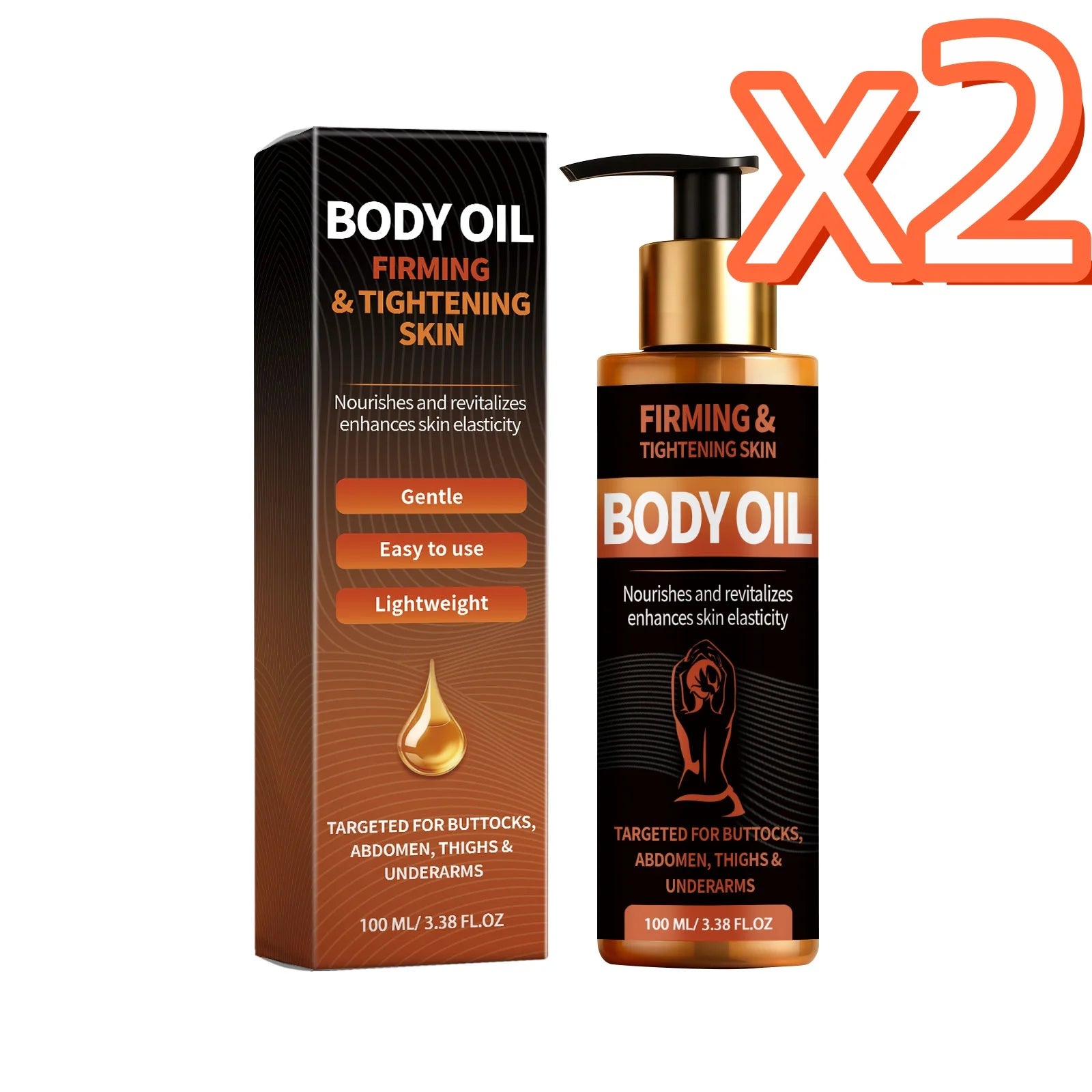 Jojoba Seed Body Firming Oil – Tighten & Moisturize 100ml Body Firming Oil Oasis Select 100ml Boxed x2