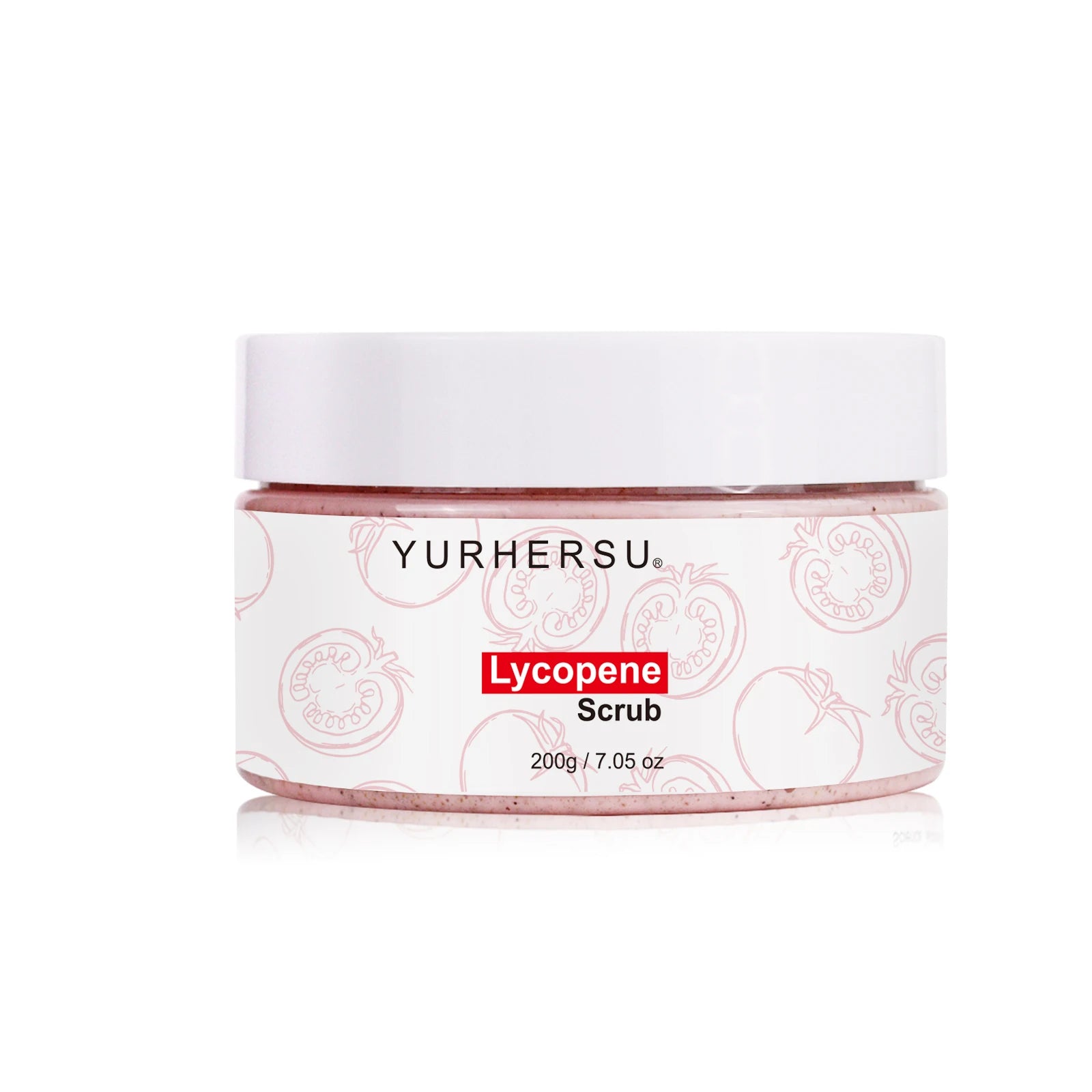 YURHERSU Lycopene Deep Cleansing Face Scrub 200g Face Scrub Oasis Select