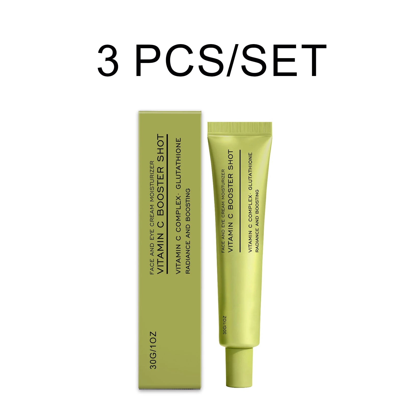 30g Niacinamide Moisturizing Cream Vitamin C Booster Shot Face Eye Cream Brightening Hydrating Smoothing Improves Fine Lines Oasis Select 3 PCS