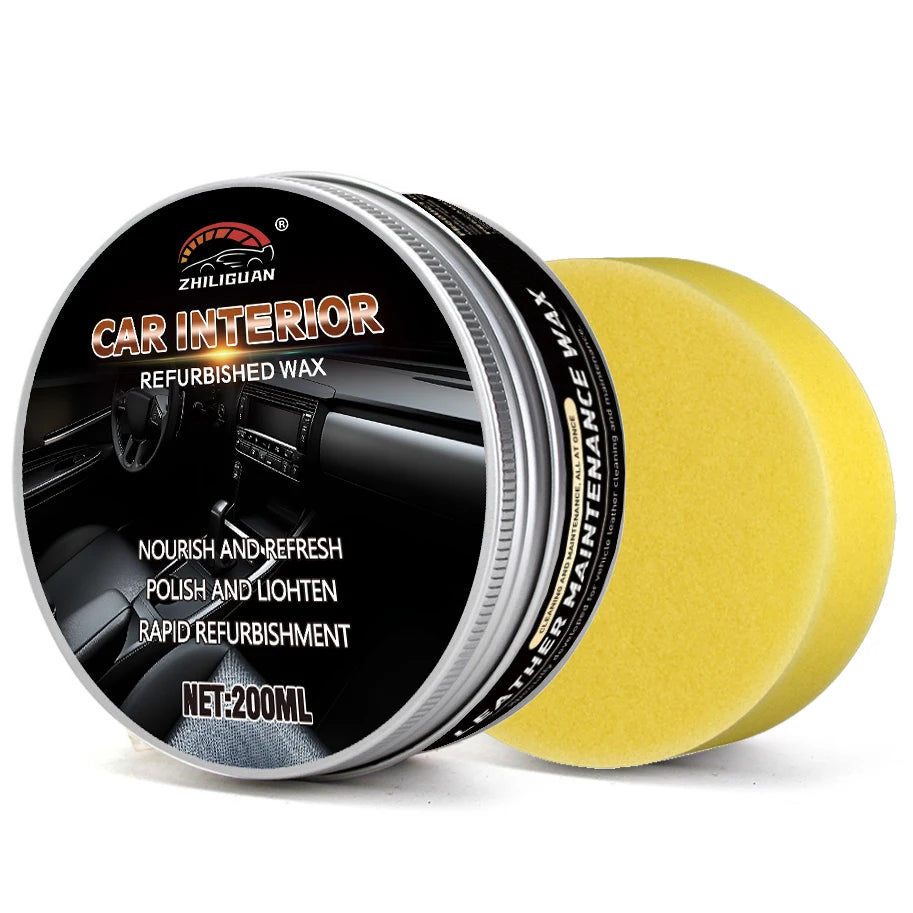 Leather Care Cream – Car Seat & Sofa Cleaner, Polish & Restore