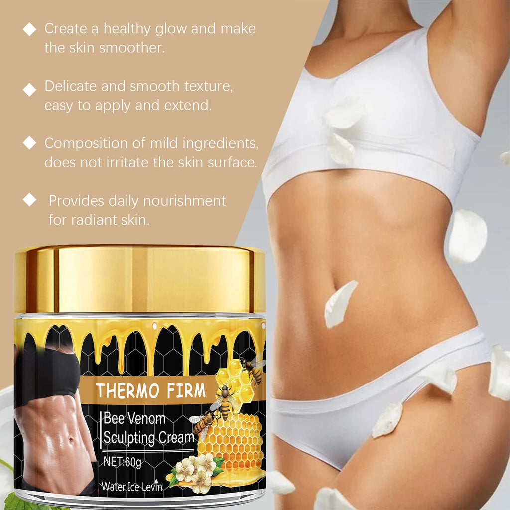 Bee Venom Sculpting Oil – Collagen & Hyaluronic Acid Cream Body Sculpting Cream Oasis Select