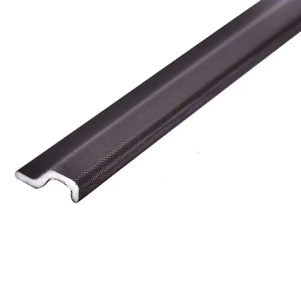 New Soundproof Foam Flat Window Sealing Strip S-shaped Flexible Weatherstrip Windproof 2 Meters Window Weather Stripping Window Oasis Select brown-Flat