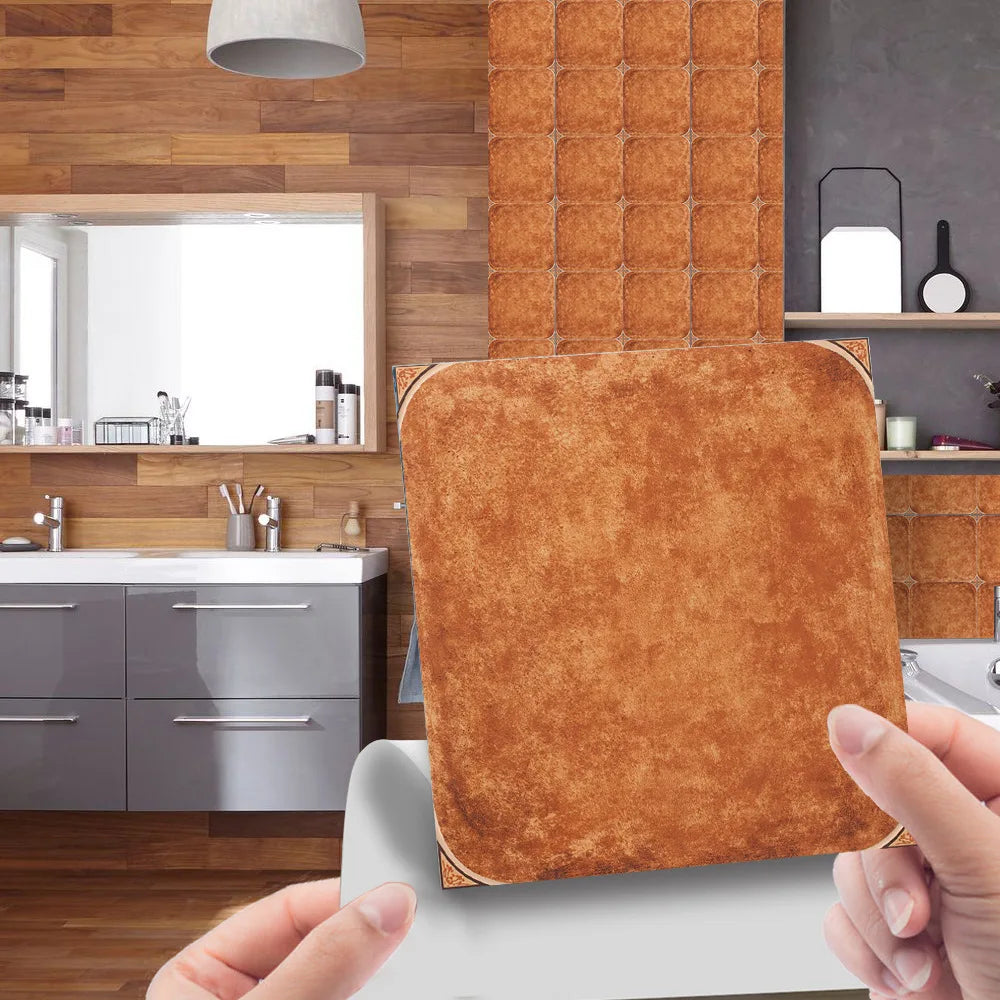 Crystal tiles pasted mosaic wall pasted retro tiles tiles pasted simple kitchen stove stickers pvc wall stickers Oasis Select