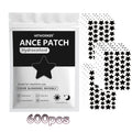 600/400/200pcs/box star shaped - containing tea tree oil acne patch, alcohol free, non irritating absorption of acne secretions Oasis Select 600pcs