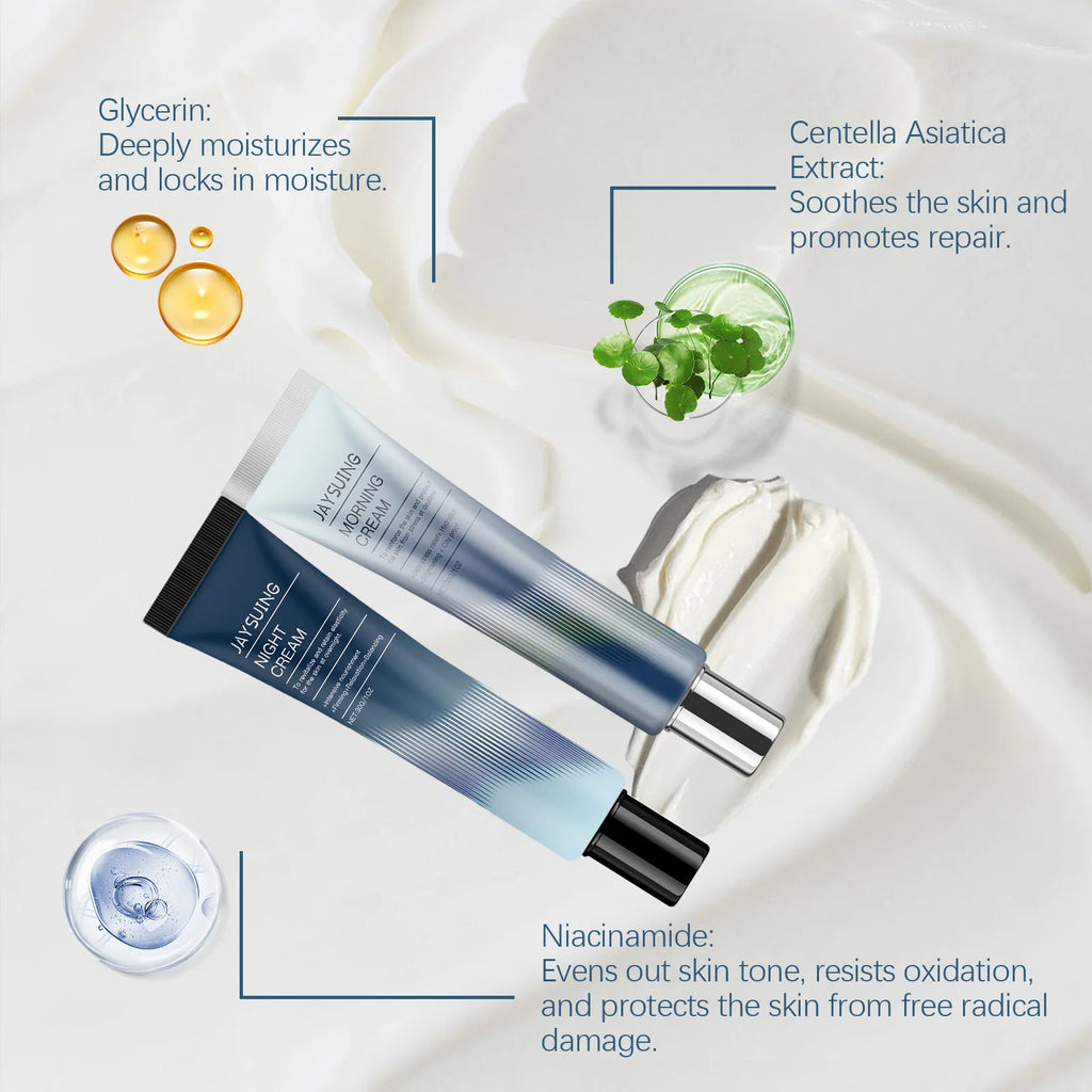 Jaysuing Day & Night Face Cream Set – Brighten, Firm & Hydrate Day & Night Face Cream Oasis Select