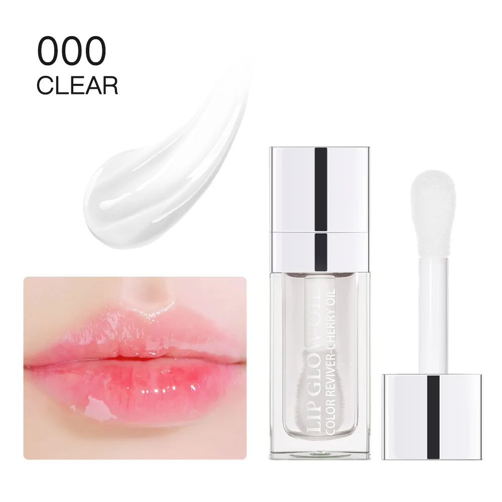 Crystal Jelly Lip Glow Oil – Tinted Hydrating Lip Plumper