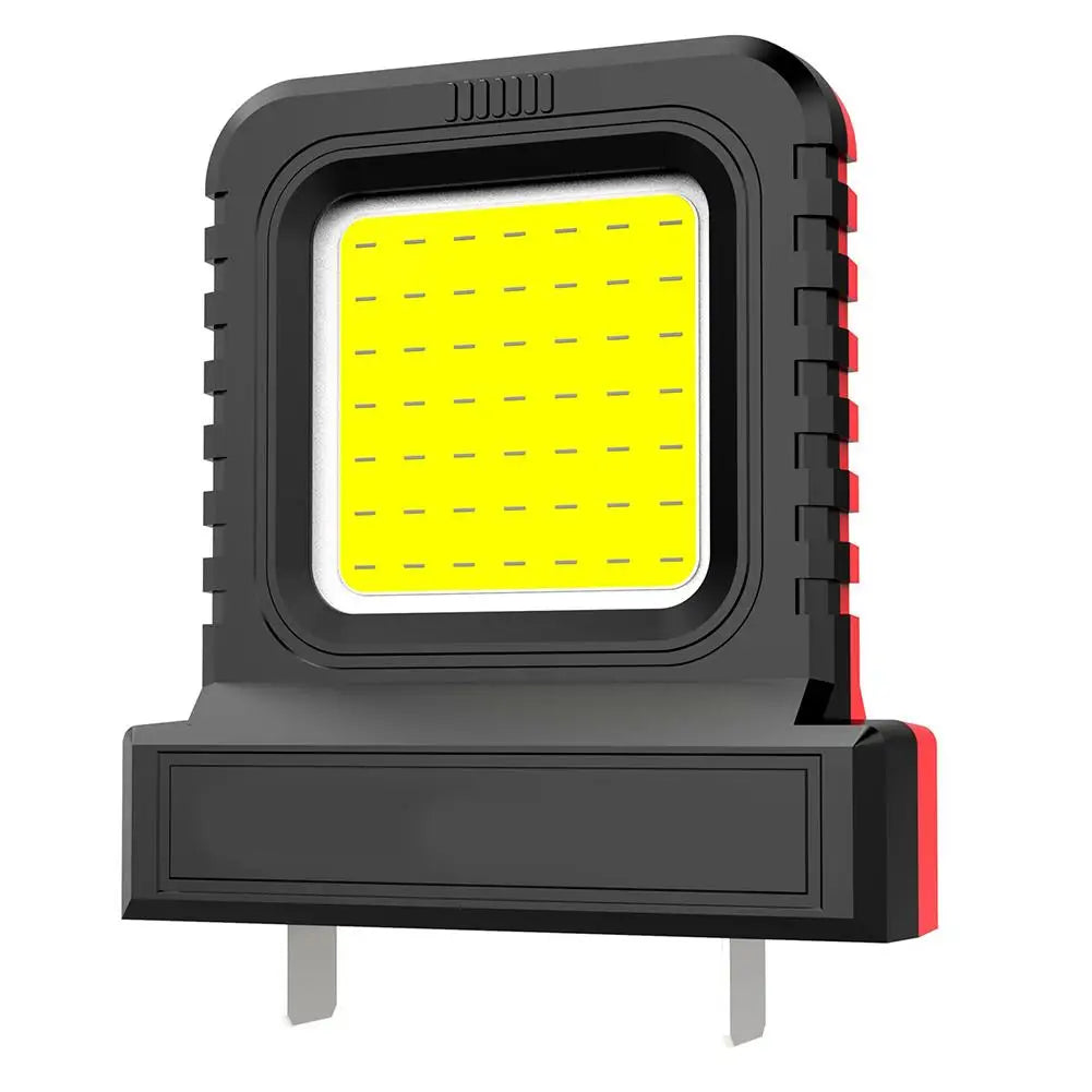 Power Tool Accessories LED Work Light for Makita for Milwaukee For Dewalt For Bosch for Dayi Lomvum Zhipu 18V-21V Li-ion Battery Oasis Select Red