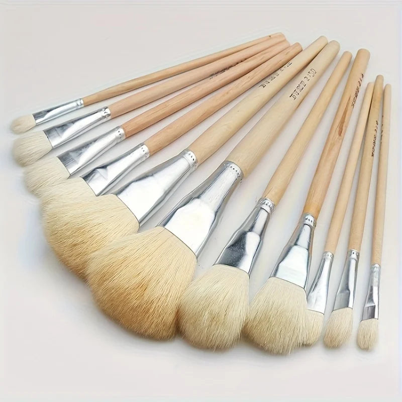 14-piece high-quality soft color painting S-pen, coloring brush, suitable for glue, glass, ceramic painting, traditional paintin Oasis Select