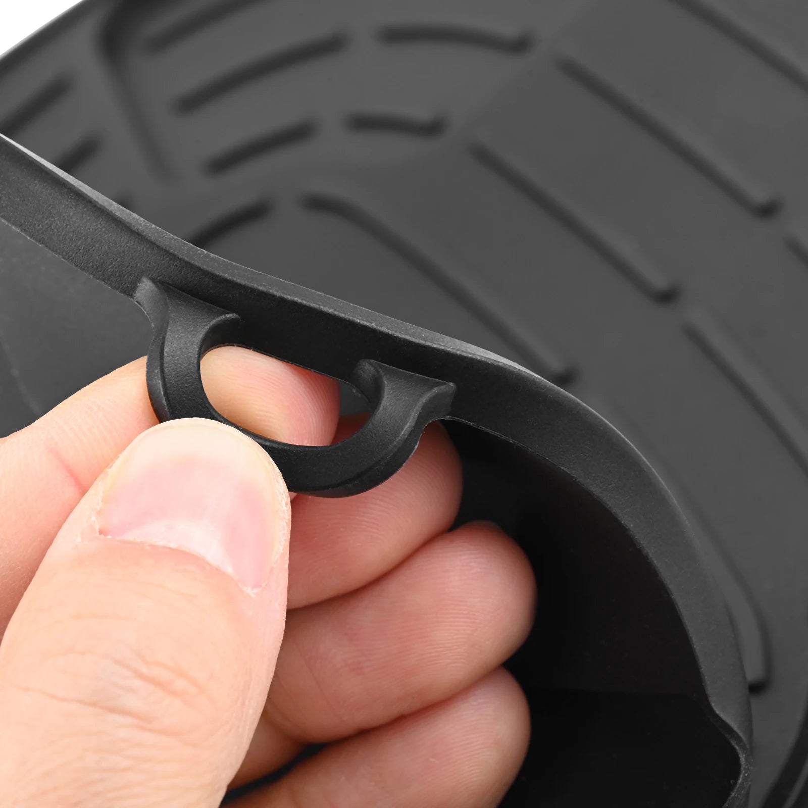 1Pc 10.23" Silicone Air Fryer Mat Heat Resistant 446°F for Ninja FN101GY Non-Slip Dishwasher Safe Countertop Protector Trivet Oasis Select
