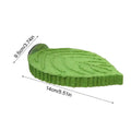 Cockatiel Perch Parrot Stand Toys Resin Bird Hamster Perch Platforms Stands Playground Bird Supplies Bird Cage Accessories Perch Oasis Select Green