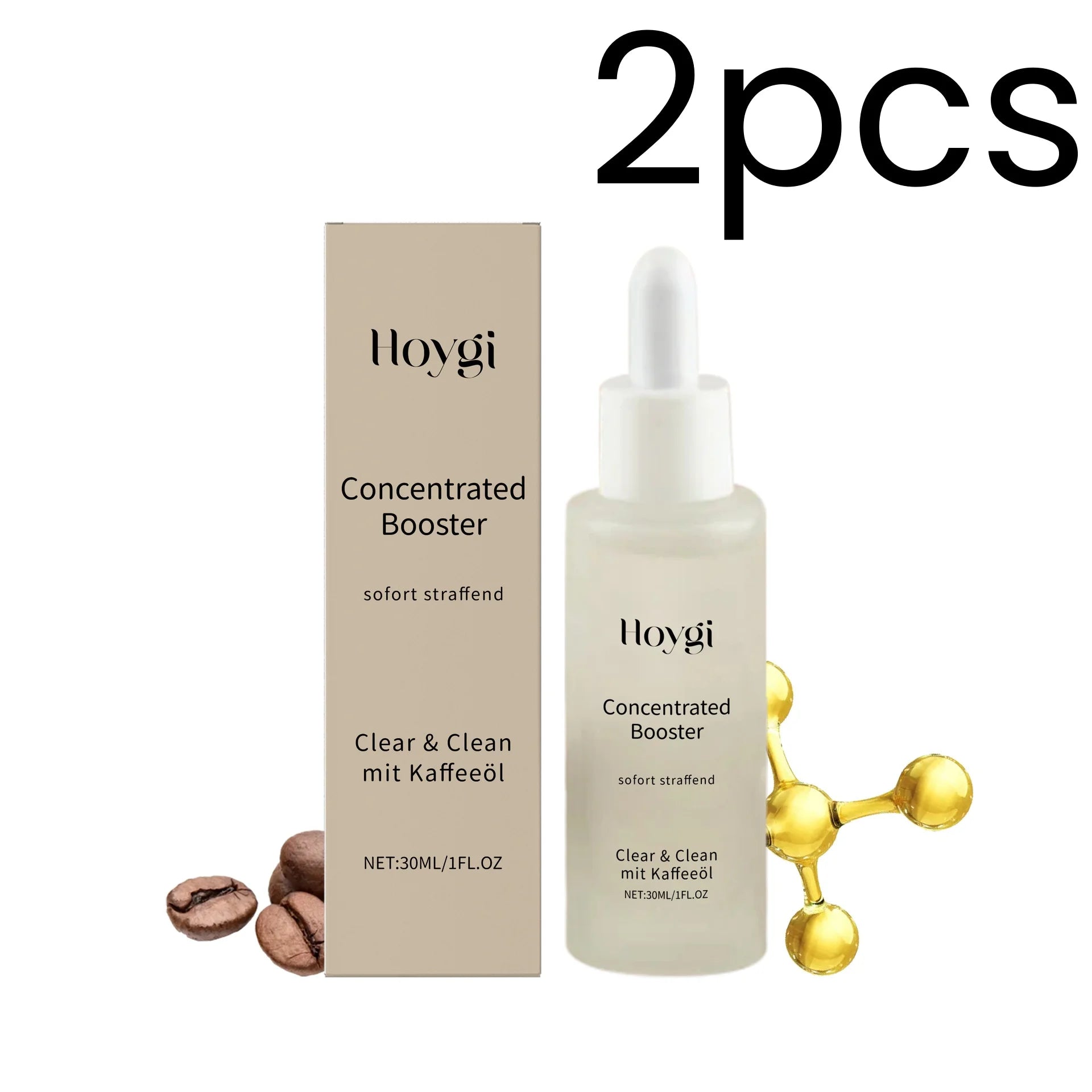 Hoygi Coffee Oil Face Serum – Brightening & Deep Moisturizing Face Serum Oasis Select 2pcs