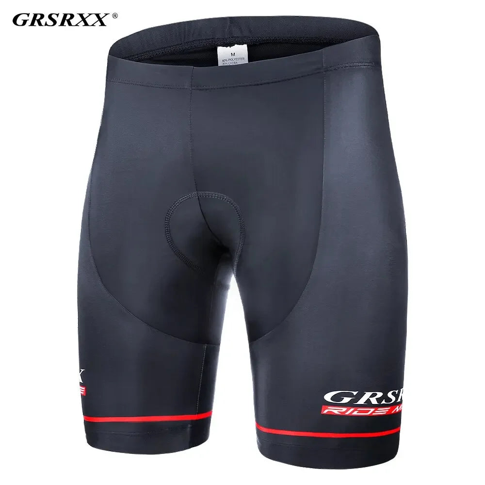 GRSRXX Men's Cycling Shorts Anti-slip Leg Grips Bike Shorts Shockproof 5D Pads Breathable Ciclismo MTB Road Bicycle Bib Short Oasis Select Cycling Shorts XXL