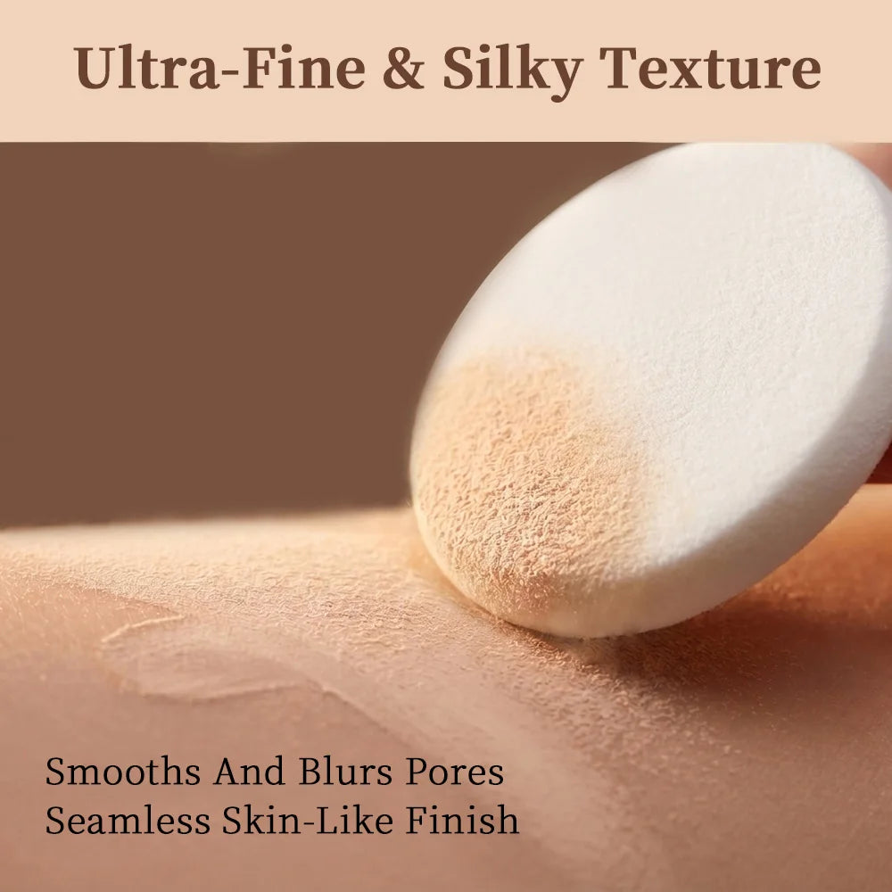 Collagen Pressed Powder Brightening & Contour 2 IN 1 Strong Oil Control Fine Silky Blendable Texture Nourishing Collagen Powder Oasis Select