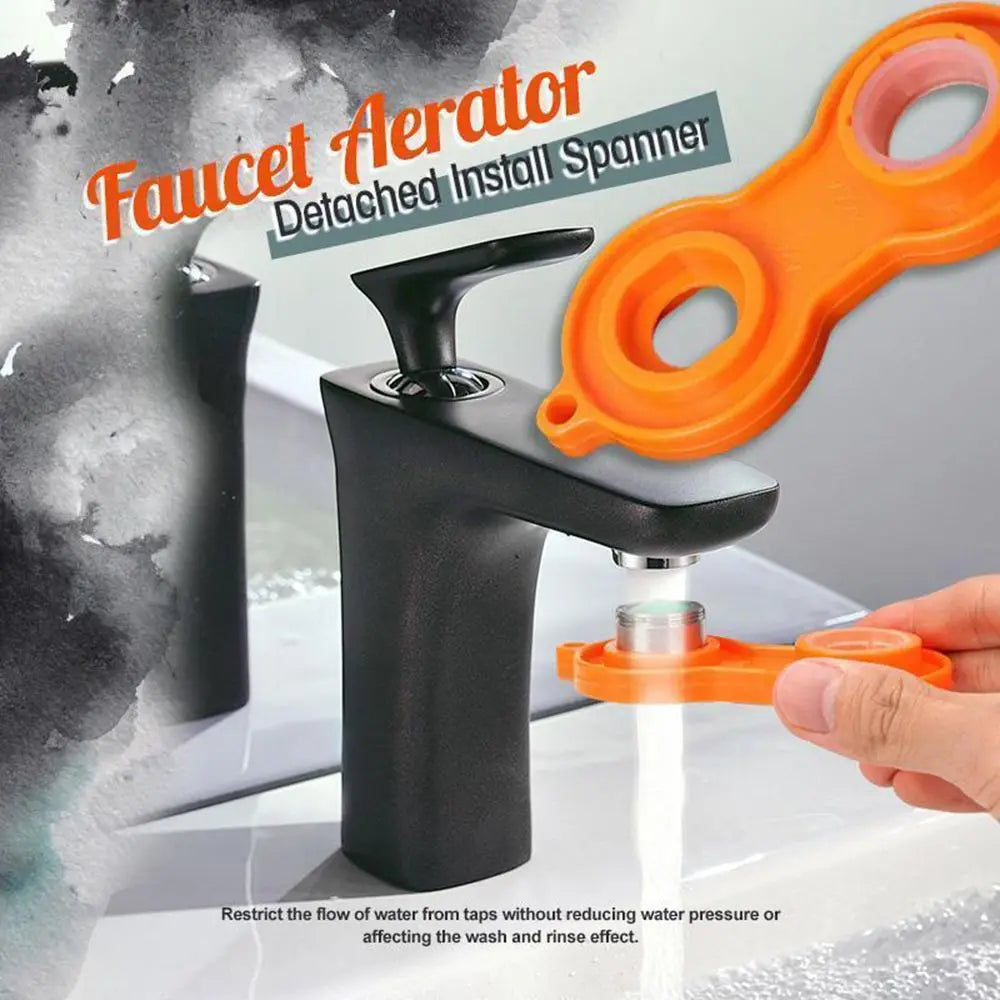 Faucet repair Spanner Plastic Splash Filter Install Spanner Universal Faucet Aerator Detached Oasis Select