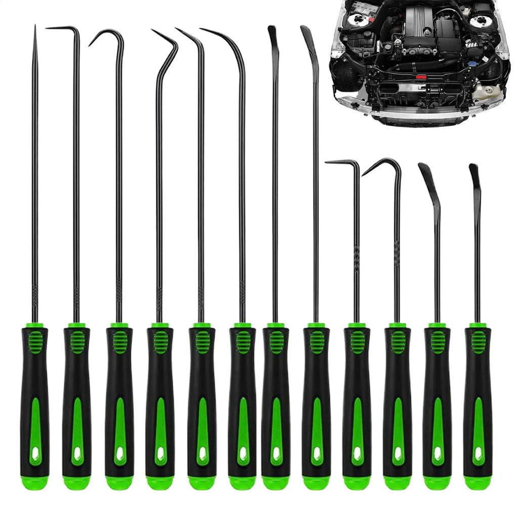 12Pcs Precision Car Oil Seal Screwdriver Set O-Ring Gasket Puller Removal Tool Pick Hook Repair Tools Craft Hand Tool Oasis Select