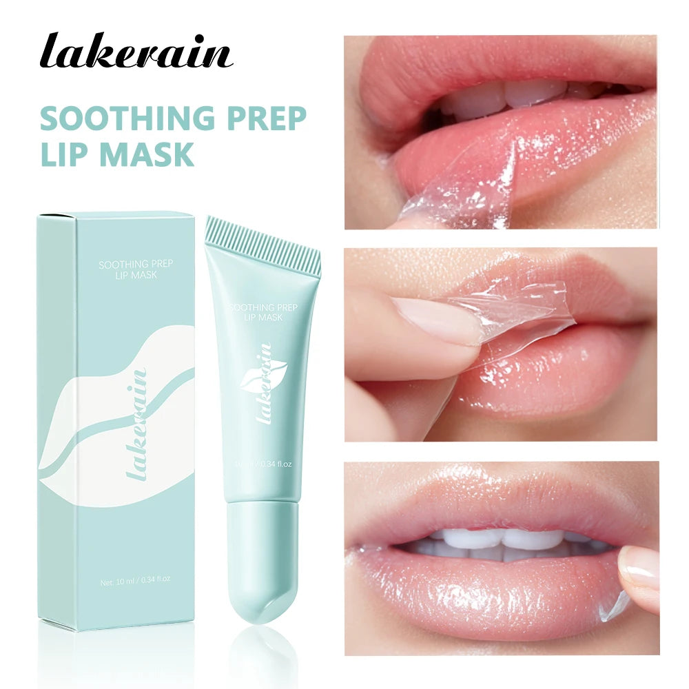 Gentle Peel Off Lip Mask Exfoliator Deep Nourishing Lip Care Soothes Dry Chapped Lips Make Daily Lip Treatment for All Skin Type Oasis Select